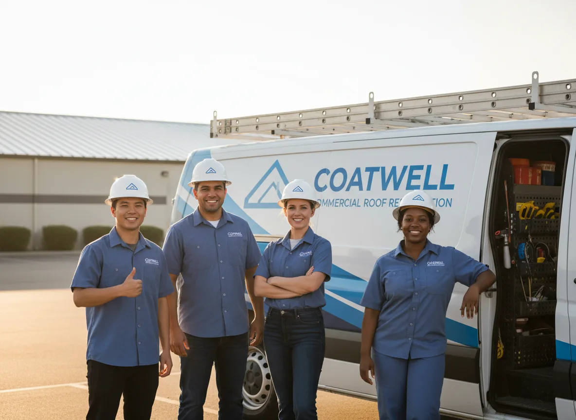 Commercial roof coating company in Guin, AL